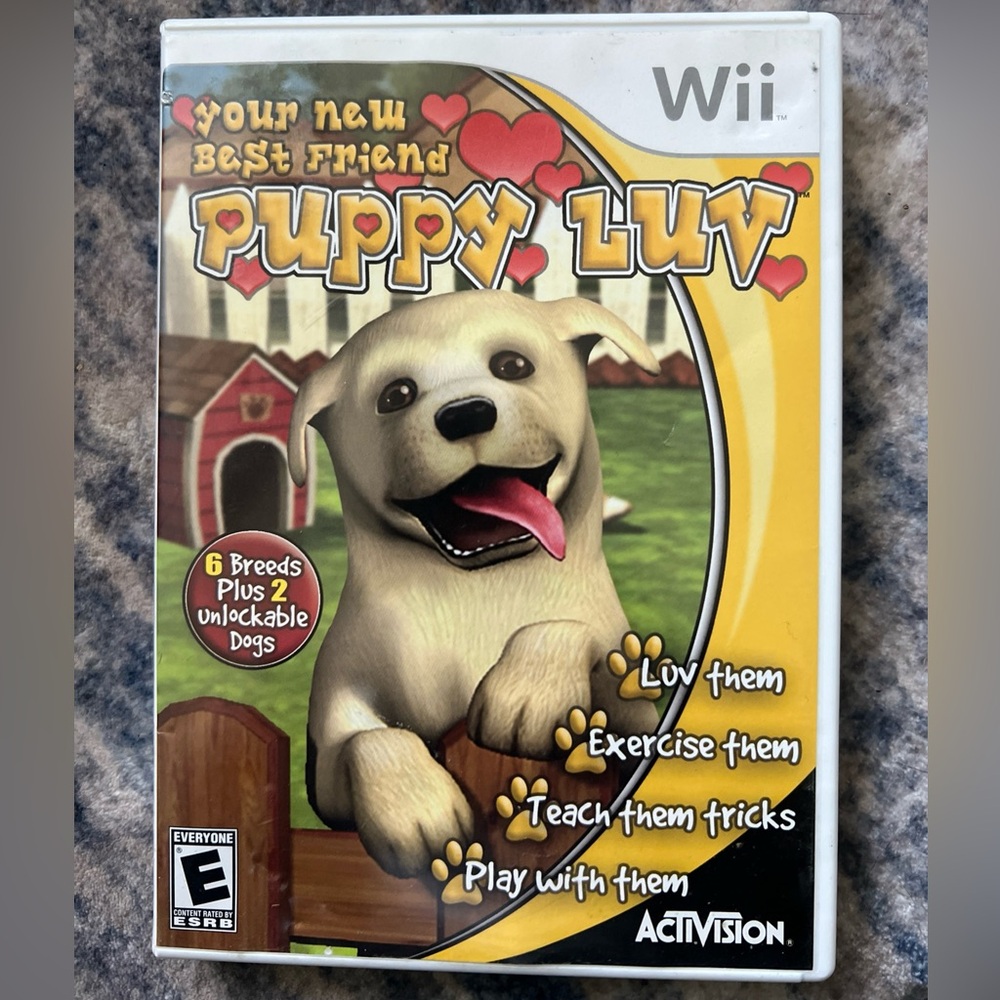 Puppy Luv Your New Best Friend Pet Nintendo Wii 2007